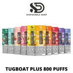 TUGBOAT PLUS DISPOSABLE 800 PUFFS DUBAI