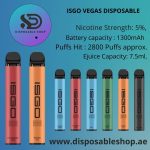 ISGO Vegas Disposable 2800 puffs