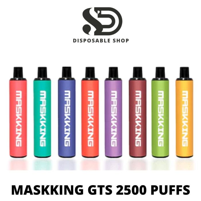 maskking gts 2500 puffs disposable vape