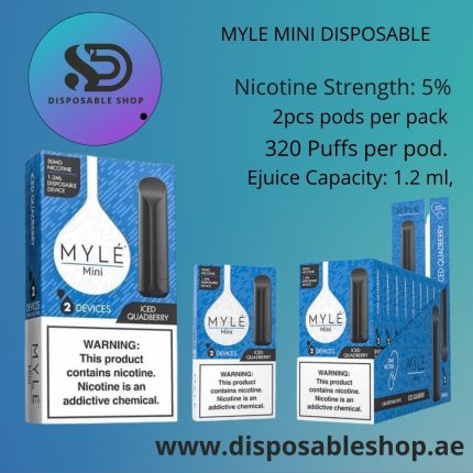 Myle mini disposable vape