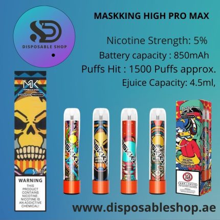 maskking high Pro max disposable vape
