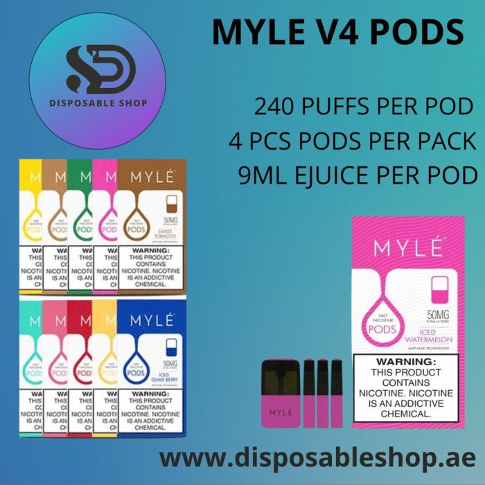 Myle V4 Pods Myle Vape Dubai, UAE
