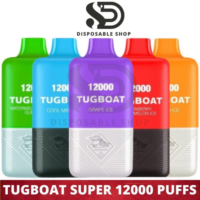 TUGBOAT SUPER 12000 PUFFS