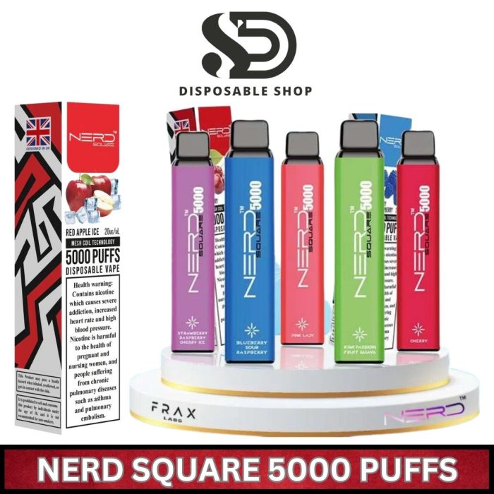 Nerd Square 5000 Puffs Disposable Vape