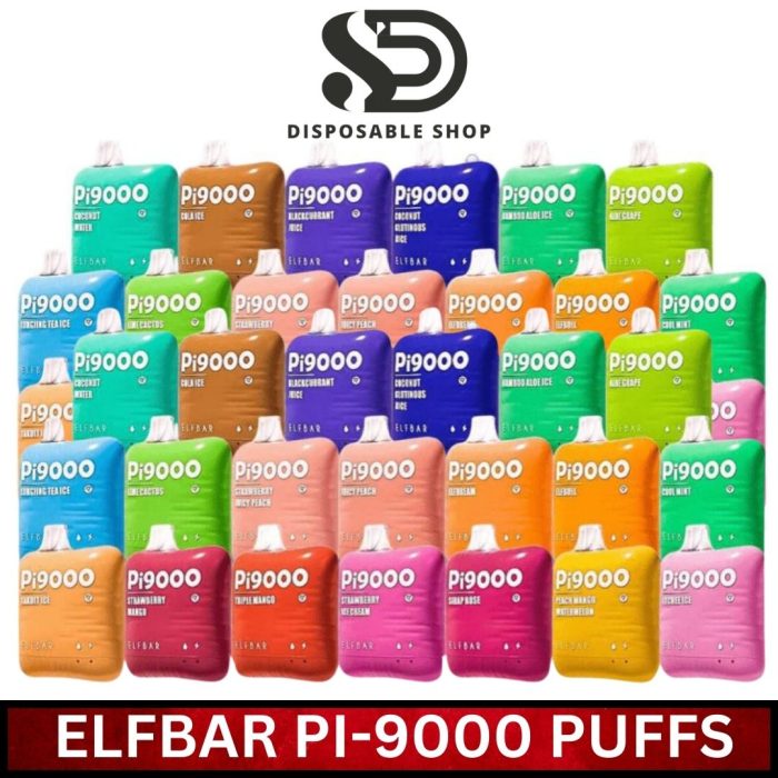 Buy elfbar pi9000 puffs disposable vape