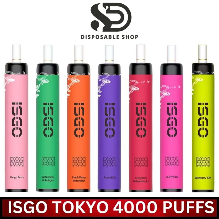 ISGO Tokyo 4000 Puffs Disposable Vape 20mg