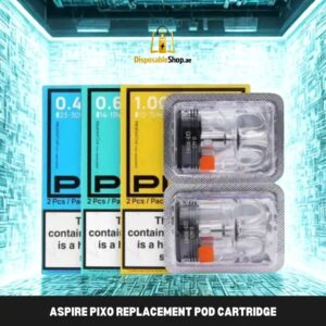 aspire pixo replacement pod cartridge 2pcs in uae
