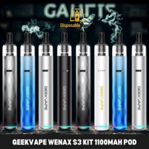 geekvape wenax s3 kit 1100mah pod system 18w kit in dubai