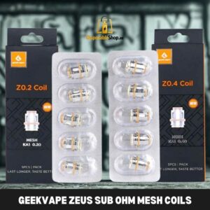 geekvape zeus sub ohm mesh coils in dubai