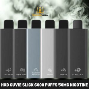 hqd cuvie slick 6000 puffs 50mg nicotine