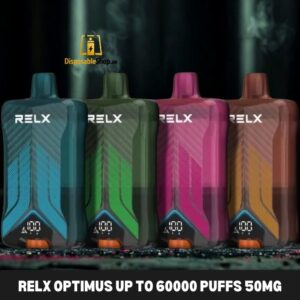 relx optimus up to 60000 puffs 50mg nicotine disposable vape