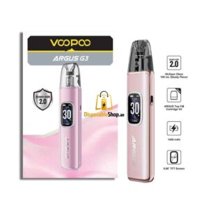 voopoo argus g3 30w pod system in dubai diamond pink