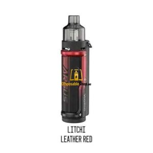 voopoo argus pro 80w pod system in dubai litchi leather red