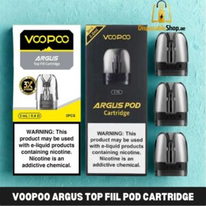 voopoo argus top fiil pod cartridge 2ml3ml in dubai