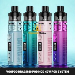 voopoo drag h40 pod mod 40w pod system 1500mah vape kit in dubai