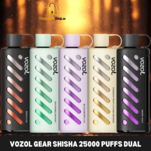 vozol gear shisha 25000 puffs dual mode 5mg nicotine