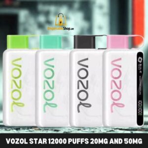 vozol star 12000 puffs 20mg and 50mg disposable vape in dubai