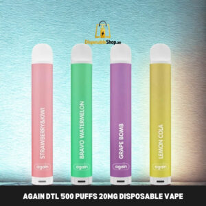 again dtl 500 puffs 20mg disposable vape in dubai