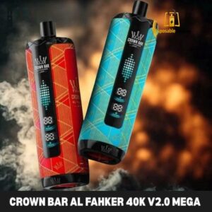 Al Fakher Crown Bar v2.0 Mega Max 40000 Puffs Disposable Vape in Dubai
