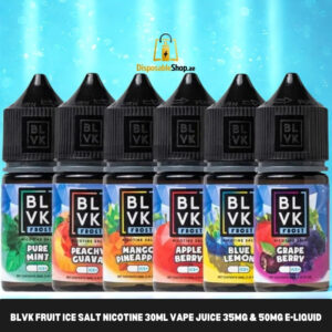 blvk fruit ice salt nicotine 30ml vape juice 35mg and 50mg e liquid in dubai 1