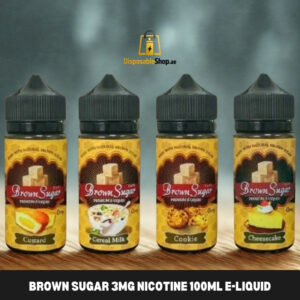brown sugar 3mg nicotine 100ml e liquid in dubai