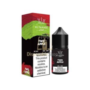 crown bar al fakher salt nicotine 30mg 30ml liquid two apple
