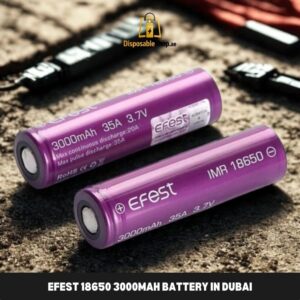 Efest 18650 3000mAh battery in Dubai