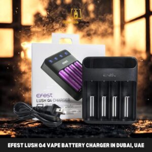 Efest Lush Q4 Vape Battery Charger In Dubai, UAE