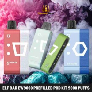 ELF BAR EW9000 Prefilled Pod Kit 9000 Puffs 50mg disposable vape in Dubai