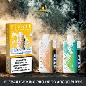 Elfbar ice king pro 40000 puffs 50mg disposable vape in Dubai