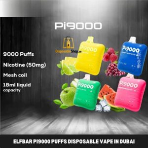 ELFBAR Pi9000 Puffs Disposable Vape in Dubai