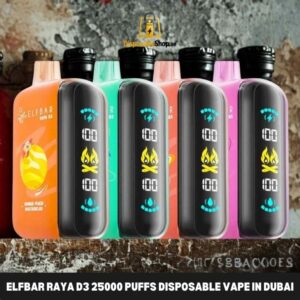 ELFBAR Raya D3 25000 Puffs Disposable Vape in Dubai