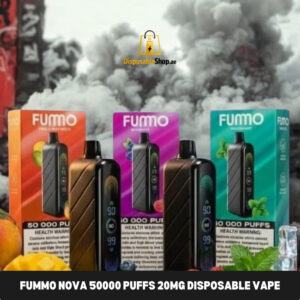 fummo nova 50000 puffs 20mg disposable vape in dubai
