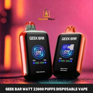 geek bar watt 23000 puffs disposable vape in dubai
