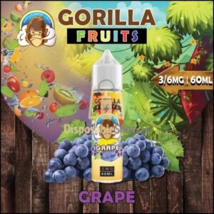 gorilla e liquid 60ml 3mg vape juice in dubai uae grape