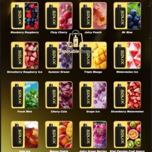 Hayati Solix 30000 Puffs 50MG Nicotine Disposable Vape