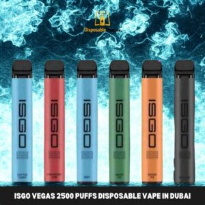 isgo vegas 2500 puffs disposable vape in dubai
