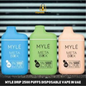 Myle Drip 2500 Puffs Disposable Vape In UAE