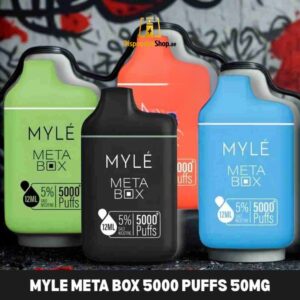 Myle Meta Box 5000 Puffs Nicotine Disposable Vape in Dubai