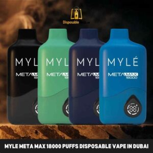 MYLE Meta Max 18000 Puffs Disposable Vape in Dubai