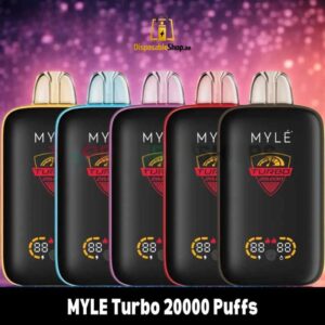 MYLE Turbo 20000 Puffs 50MG Disposable Vape in Dubai