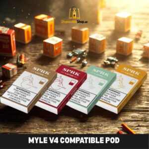Myle V4 Compatible Pod SPRK VAPOR use for Myle V4 Device in Dubai