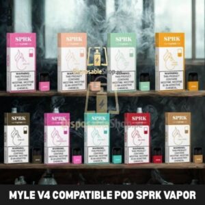 Myle V4 Compatible Pod SPRK VAPOR use for Myle V4 Device