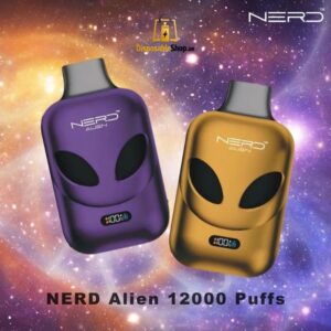 NERD Alien 12000 Puffs 20MG Disposable Vape in UAE