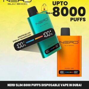 NERD Slim 8000 Puffs Disposable Vape in Dubai