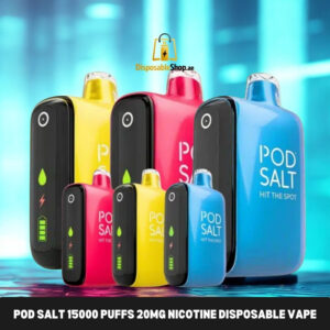 Pod Salt 15000 puffs 20MG Nicotine Disposable Vape In Dubai