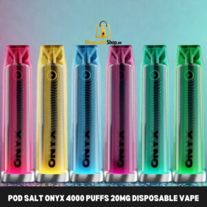 Pod Salt Onyx 4000 Puffs 20MG Disposable Vape in Dubai