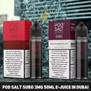 Pod Salt Subo 3MG 50ML E-Juice in Dubai