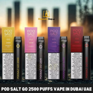 Podsalt Go 2500 Puffs Disposable Vape In UAE