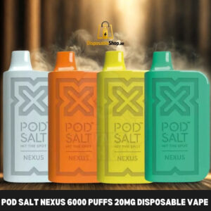Pod Salt Nexus 6000 Puffs Disposable Vape in Dubai